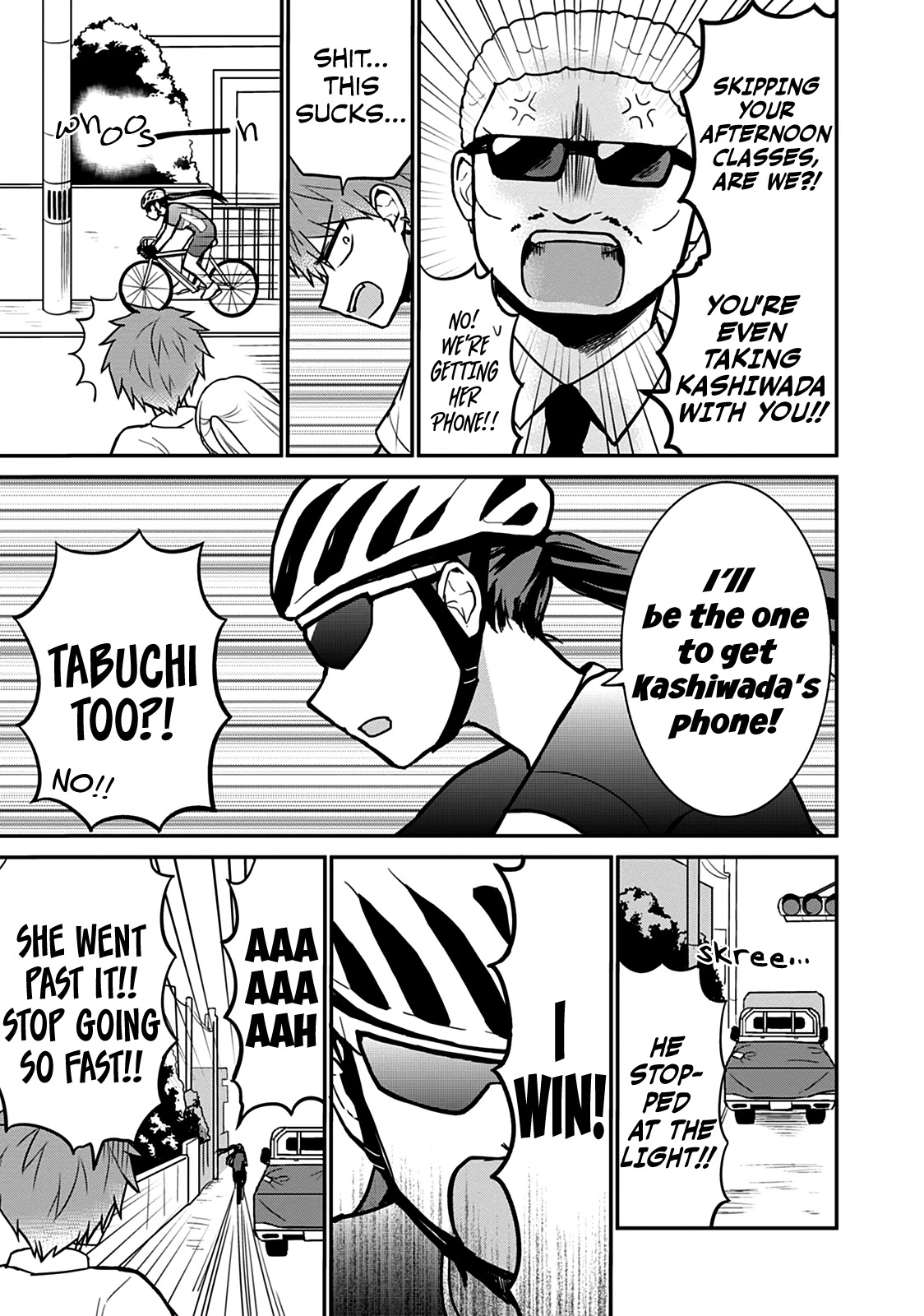 Expressionless Face Girl and Emotional Face Boy Chapter 39 page 8 - Chapter 39: Kashiwada-san's Sweat