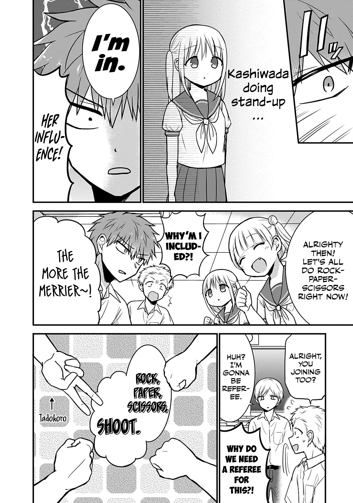 Expressionless Face Girl and Emotional Face Boy Chapter 41 page 5 - Chapter 41: Odajima-san and the Punishment Game