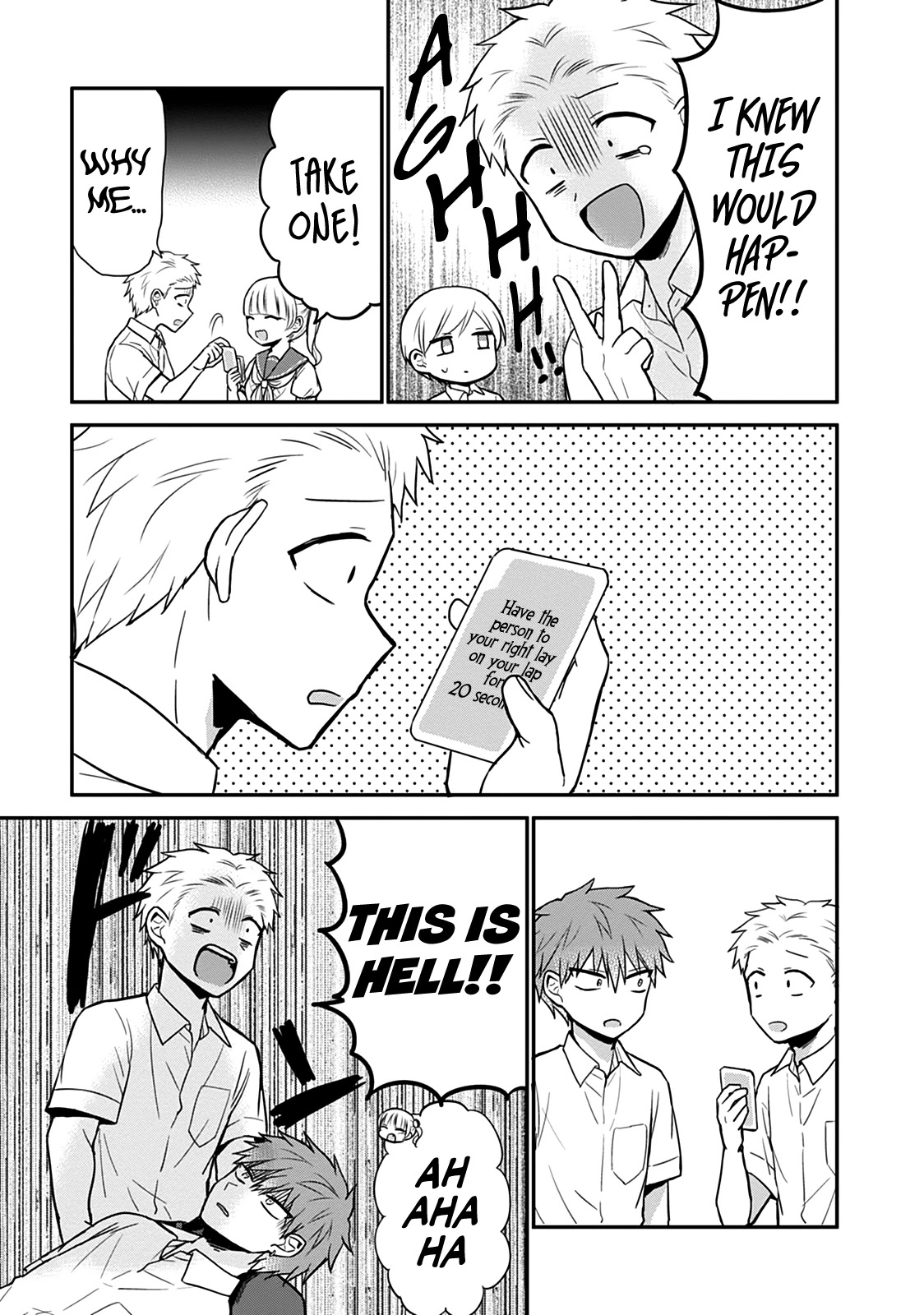 Expressionless Face Girl and Emotional Face Boy Chapter 41 page 6 - Chapter 41: Odajima-san and the Punishment Game