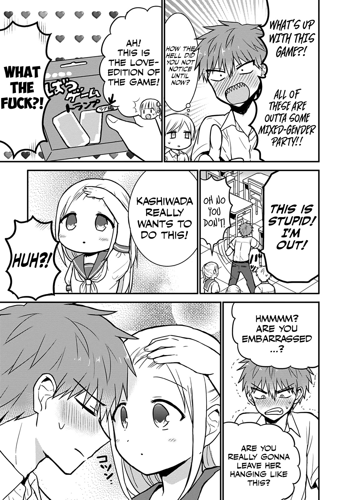 Expressionless Face Girl and Emotional Face Boy Chapter 41 page 8 - Chapter 41: Odajima-san and the Punishment Game