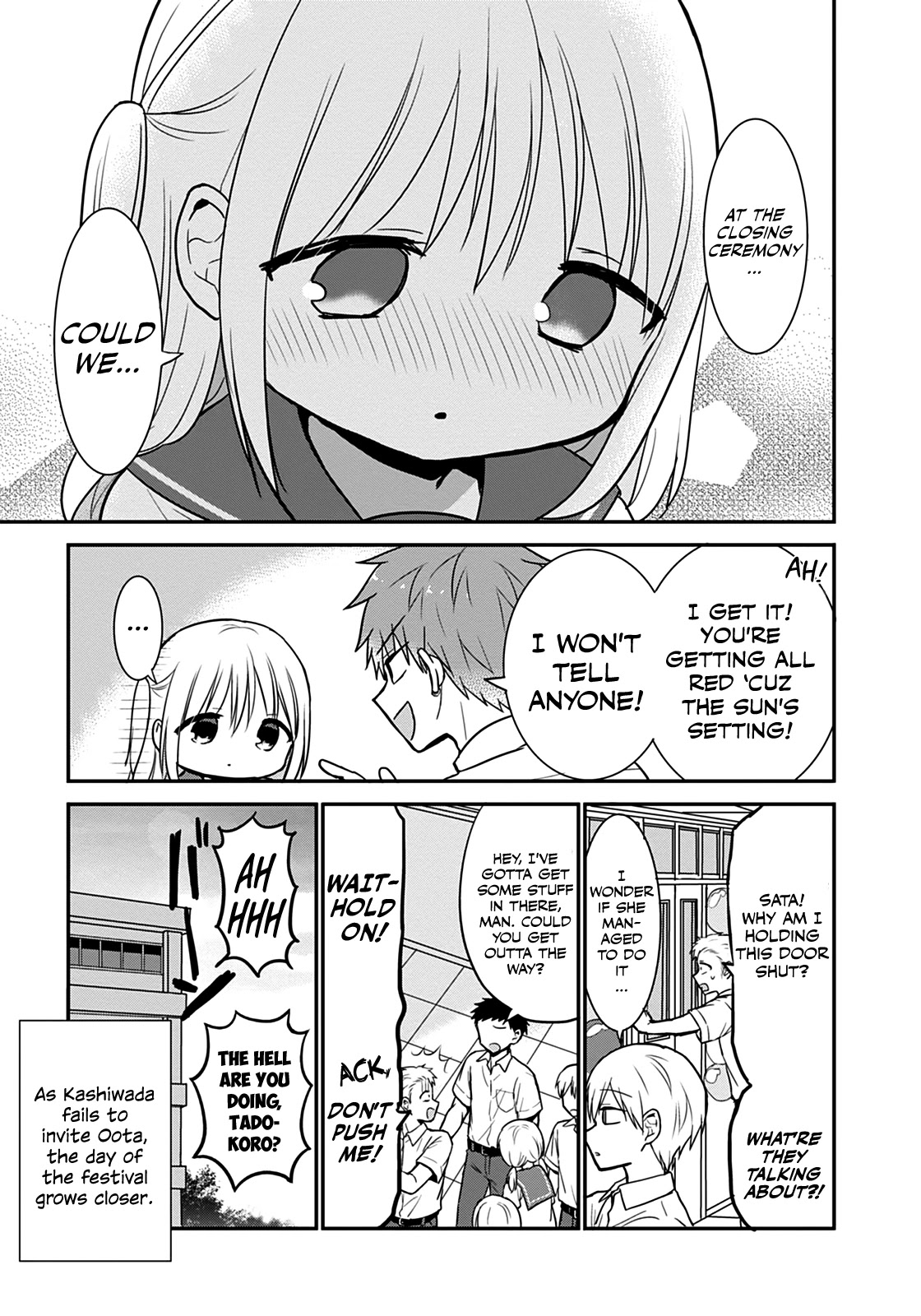 Expressionless Face Girl and Emotional Face Boy Chapter 42 page 10 - Chapter 42: Kashiwada-san and the Cultural Festival