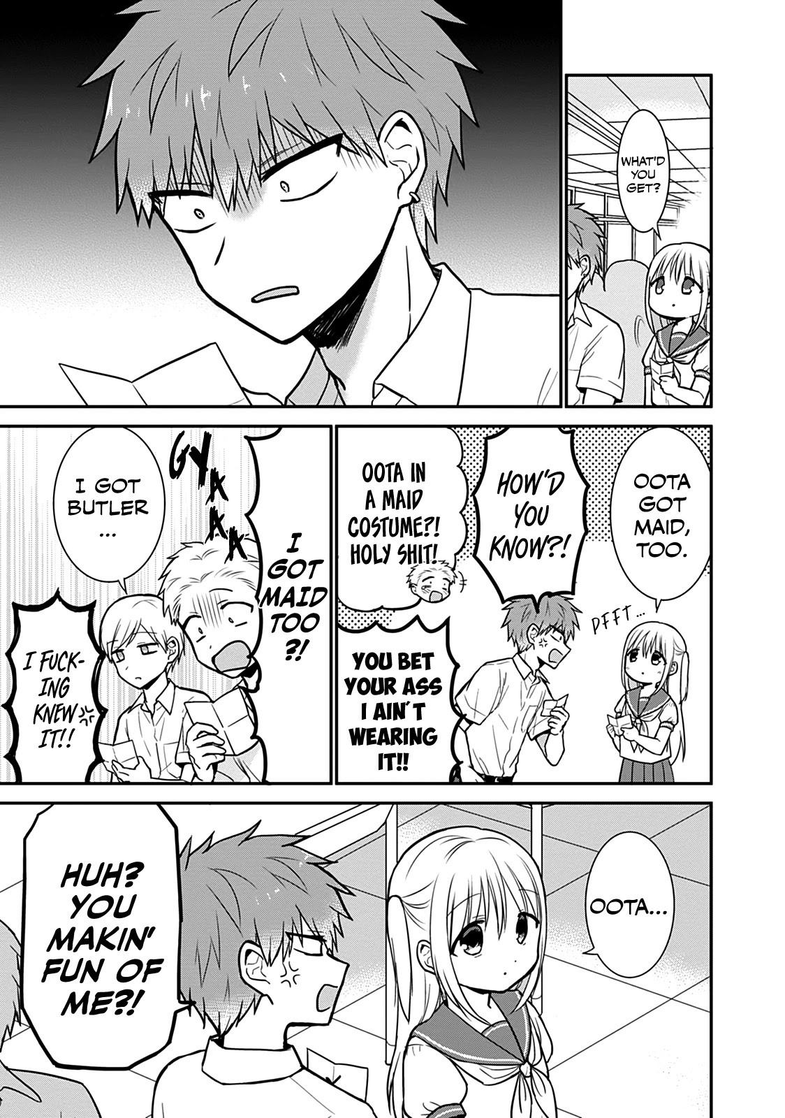 Expressionless Face Girl and Emotional Face Boy Chapter 42 page 4 - Chapter 42: Kashiwada-san and the Cultural Festival