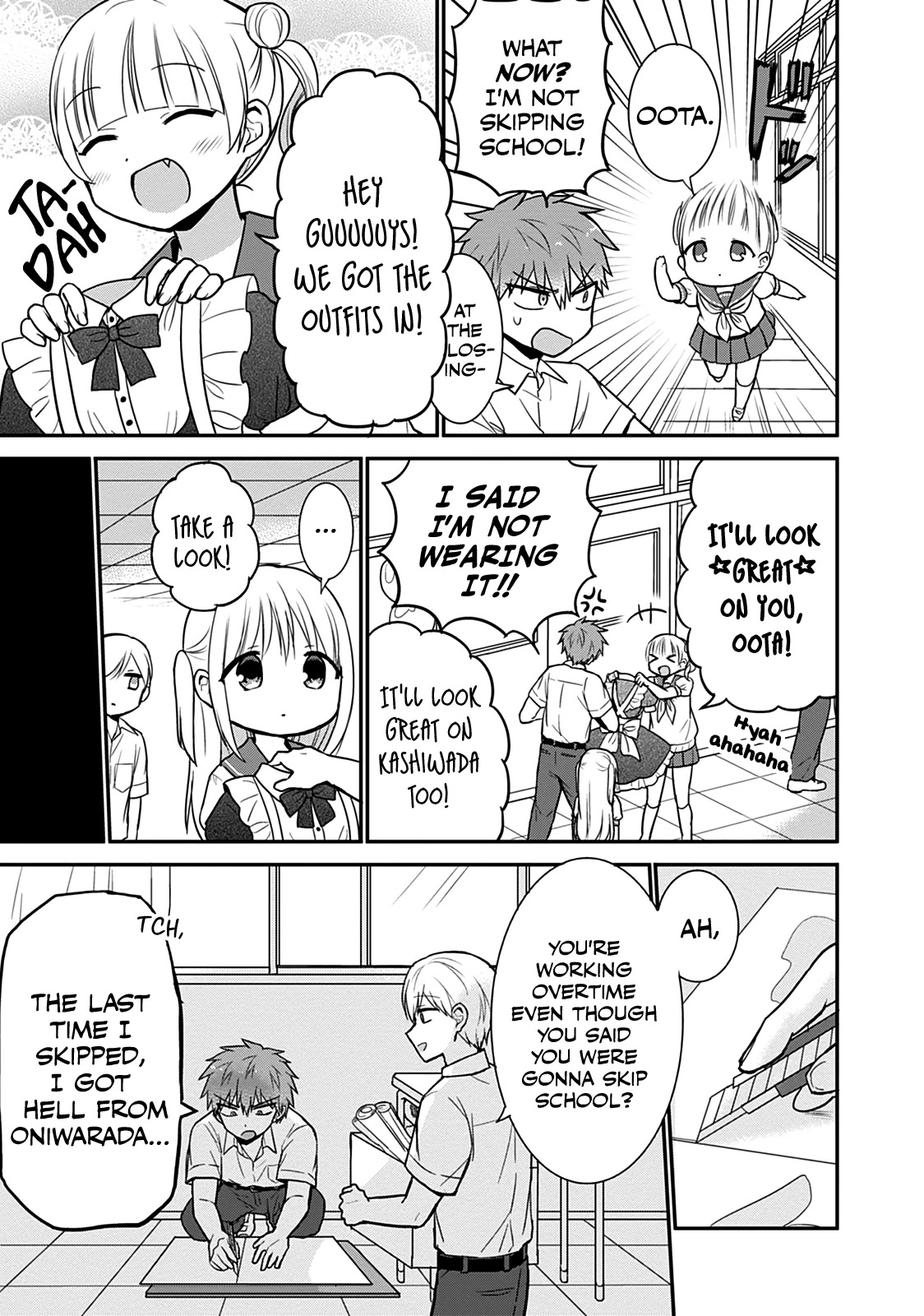 Expressionless Face Girl and Emotional Face Boy Chapter 42 page 6 - Chapter 42: Kashiwada-san and the Cultural Festival