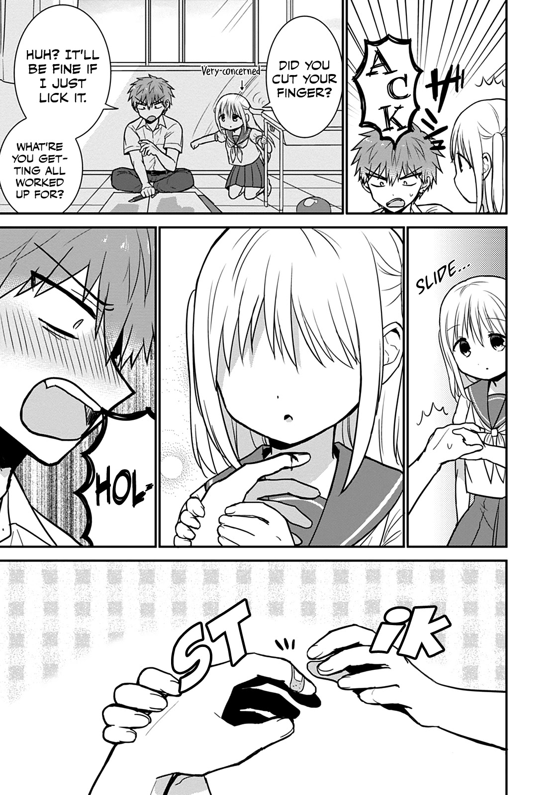 Expressionless Face Girl and Emotional Face Boy Chapter 42 page 8 - Chapter 42: Kashiwada-san and the Cultural Festival