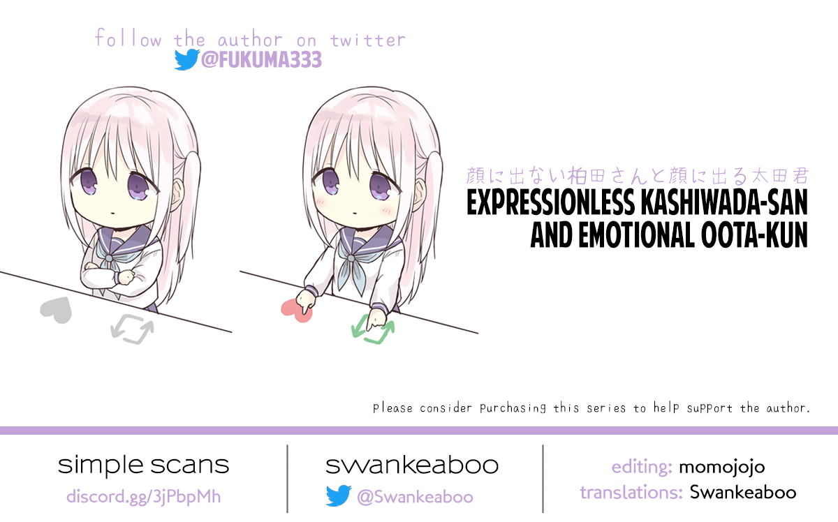 Expressionless Face Girl and Emotional Face Boy Chapter 43 page 14 - Chapter 43: Oota-kun and the Cultural Festival