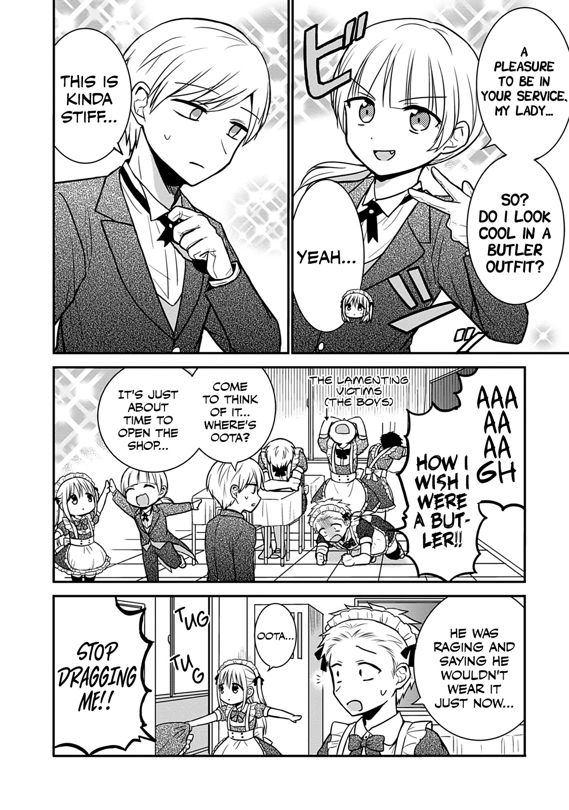 Expressionless Face Girl and Emotional Face Boy Chapter 43 page 3 - Chapter 43: Oota-kun and the Cultural Festival