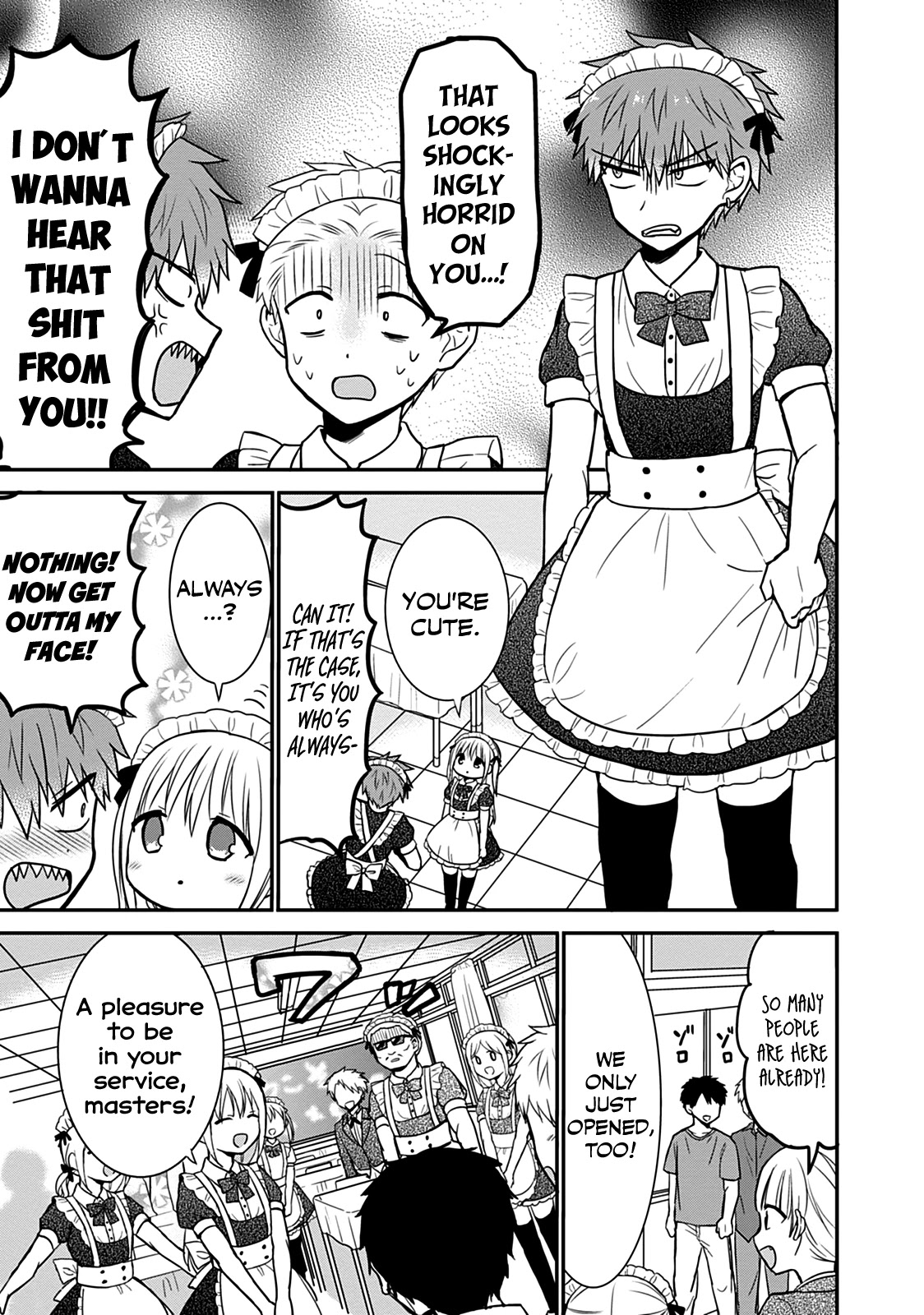 Expressionless Face Girl and Emotional Face Boy Chapter 43 page 4 - Chapter 43: Oota-kun and the Cultural Festival