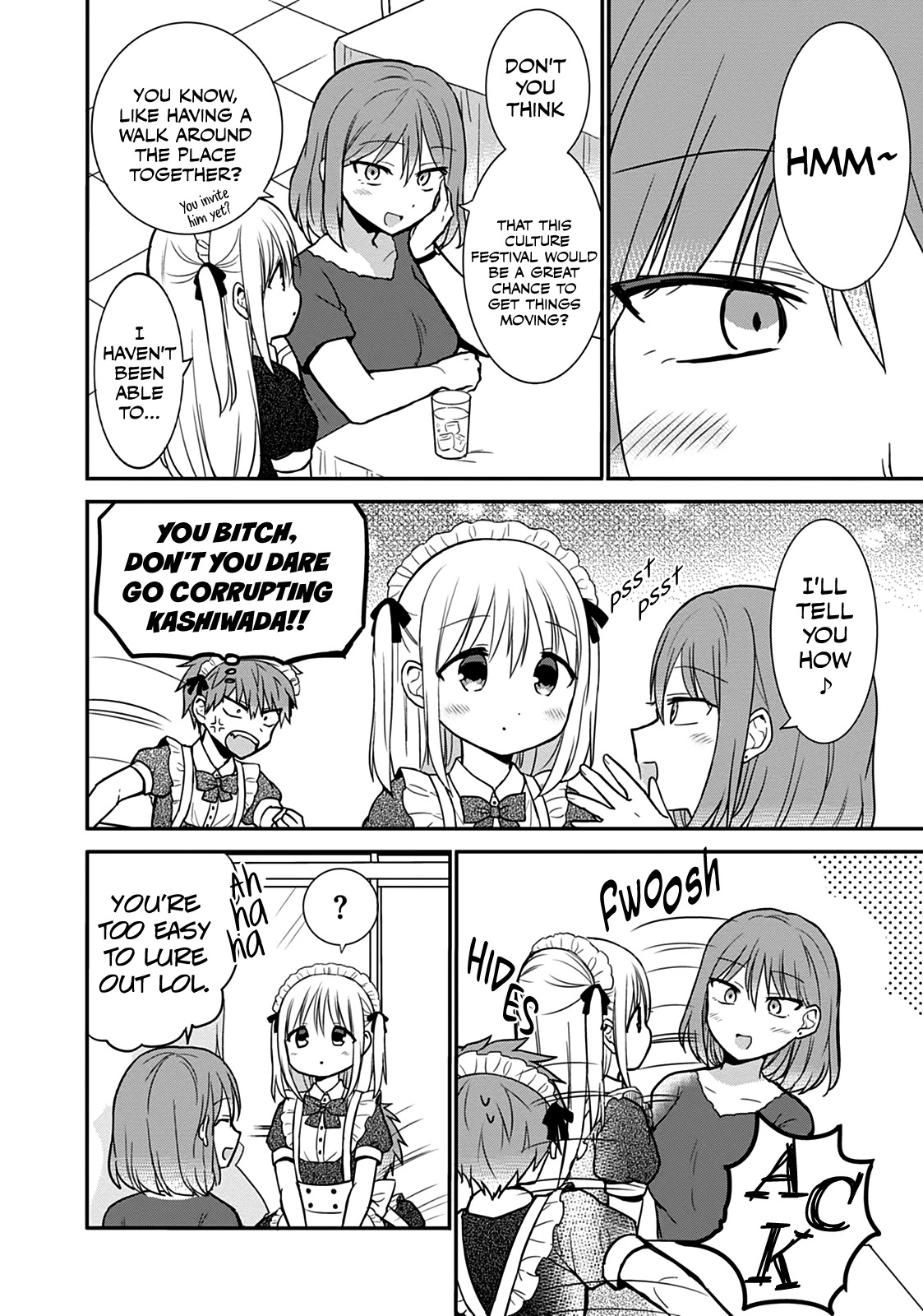 Expressionless Face Girl and Emotional Face Boy Chapter 43 page 9 - Chapter 43: Oota-kun and the Cultural Festival