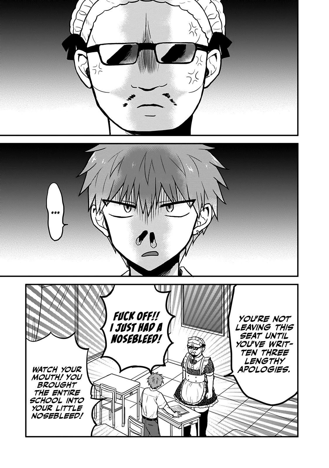 Expressionless Face Girl and Emotional Face Boy Chapter 44 page 10 - Chapter 44: Kashiwada-san, Oota-kun, and the Cultural Festival