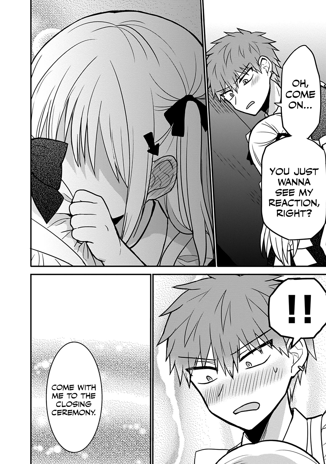 Expressionless Face Girl and Emotional Face Boy Chapter 44 page 5 - Chapter 44: Kashiwada-san, Oota-kun, and the Cultural Festival