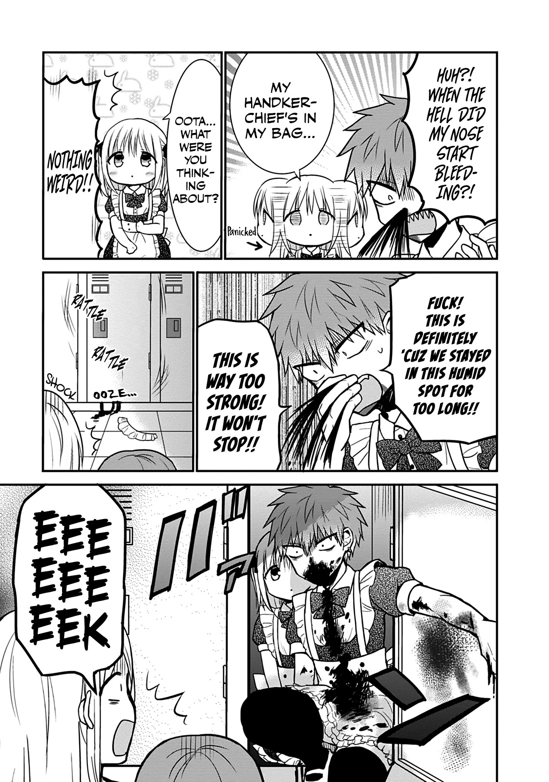 Expressionless Face Girl and Emotional Face Boy Chapter 44 page 8 - Chapter 44: Kashiwada-san, Oota-kun, and the Cultural Festival