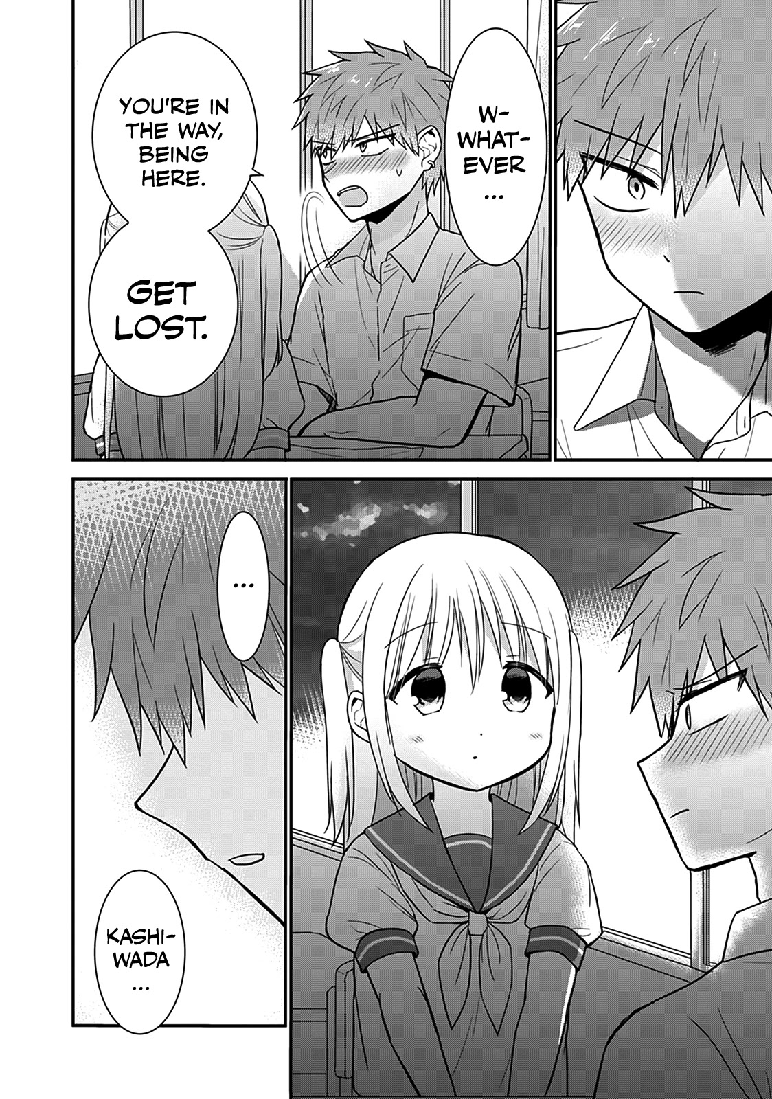 Expressionless Face Girl and Emotional Face Boy Chapter 45 page 9 - Chapter 45: Kashiwada-san, Oota-kun, and the Closing Ceremony
