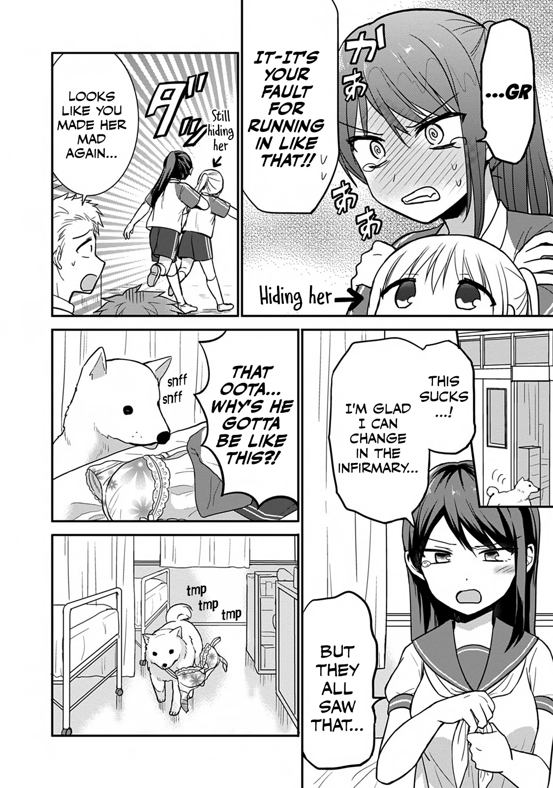 Expressionless Face Girl and Emotional Face Boy Chapter 46 page 5 - Chapter 46: Tabuchi-san's Anxiety