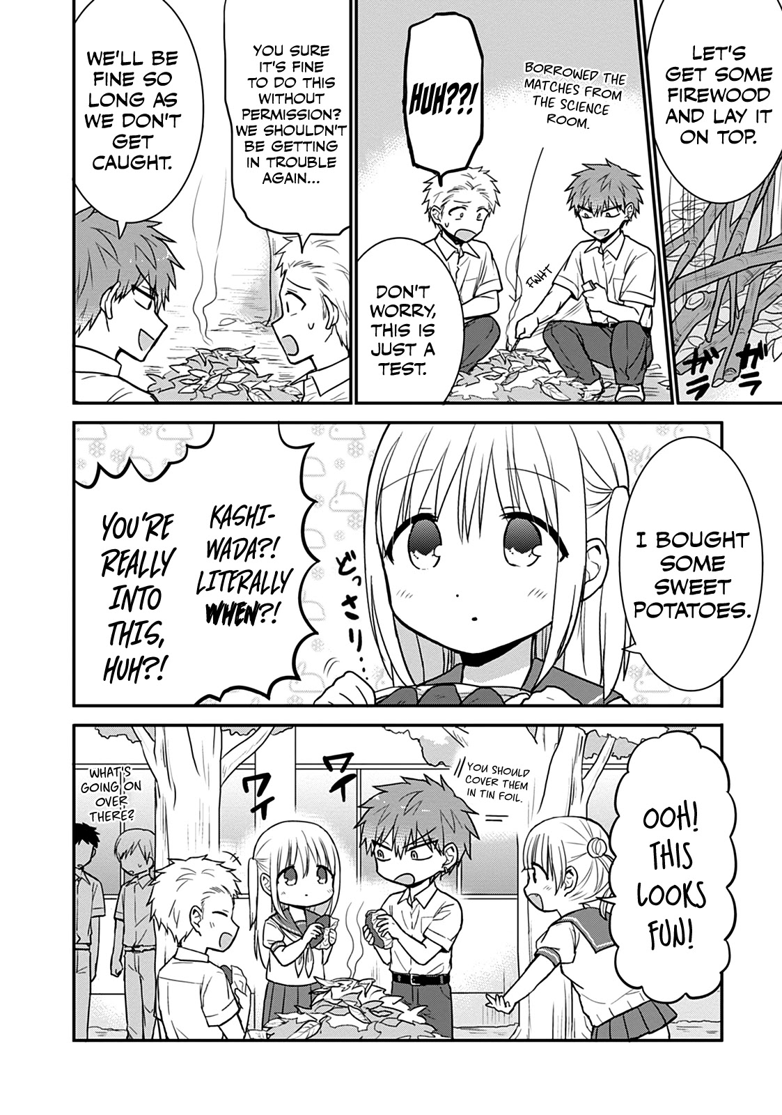 Expressionless Face Girl and Emotional Face Boy Chapter 47 page 3 - Chapter 47: Kashiwada-san and the Large Disturbance