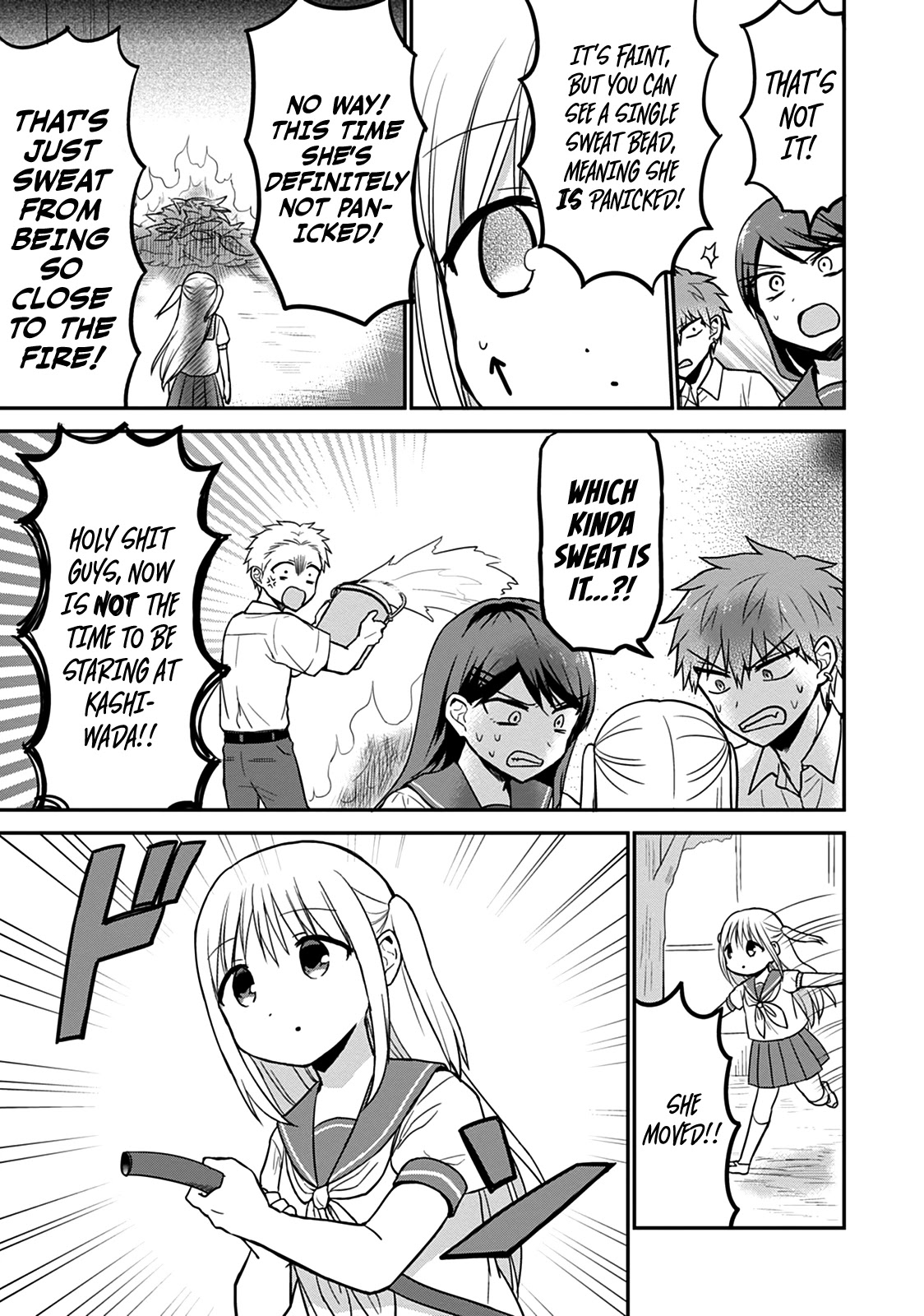 Expressionless Face Girl and Emotional Face Boy Chapter 47 page 8 - Chapter 47: Kashiwada-san and the Large Disturbance
