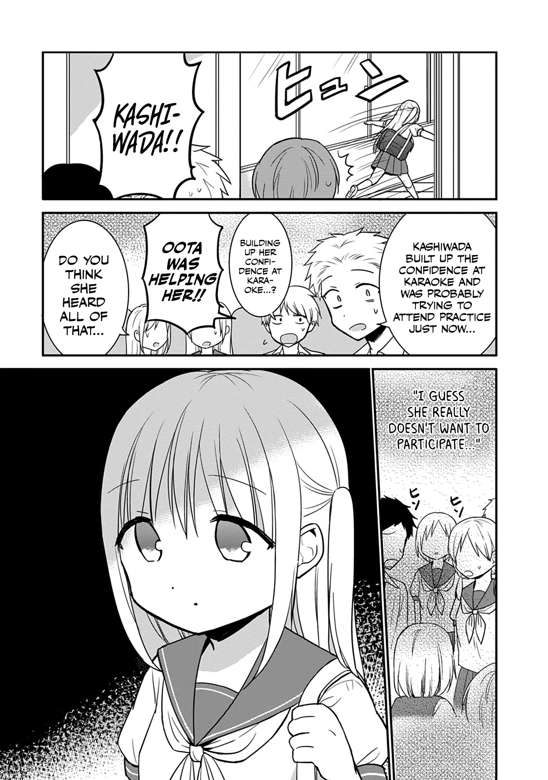 Expressionless Face Girl and Emotional Face Boy Chapter 48 page 12 - Chapter 48: Kashiwada-san and the Chorus Competition