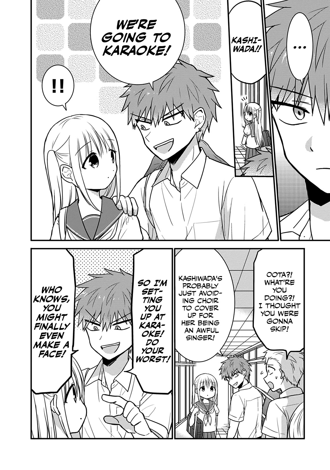 Expressionless Face Girl and Emotional Face Boy Chapter 48 page 3 - Chapter 48: Kashiwada-san and the Chorus Competition