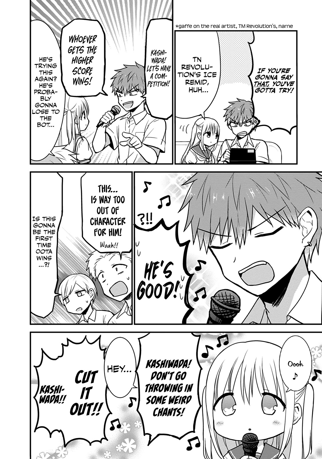 Expressionless Face Girl and Emotional Face Boy Chapter 48 page 5 - Chapter 48: Kashiwada-san and the Chorus Competition