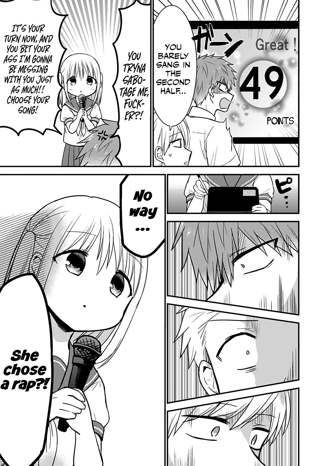 Expressionless Face Girl and Emotional Face Boy Chapter 48 page 6 - Chapter 48: Kashiwada-san and the Chorus Competition
