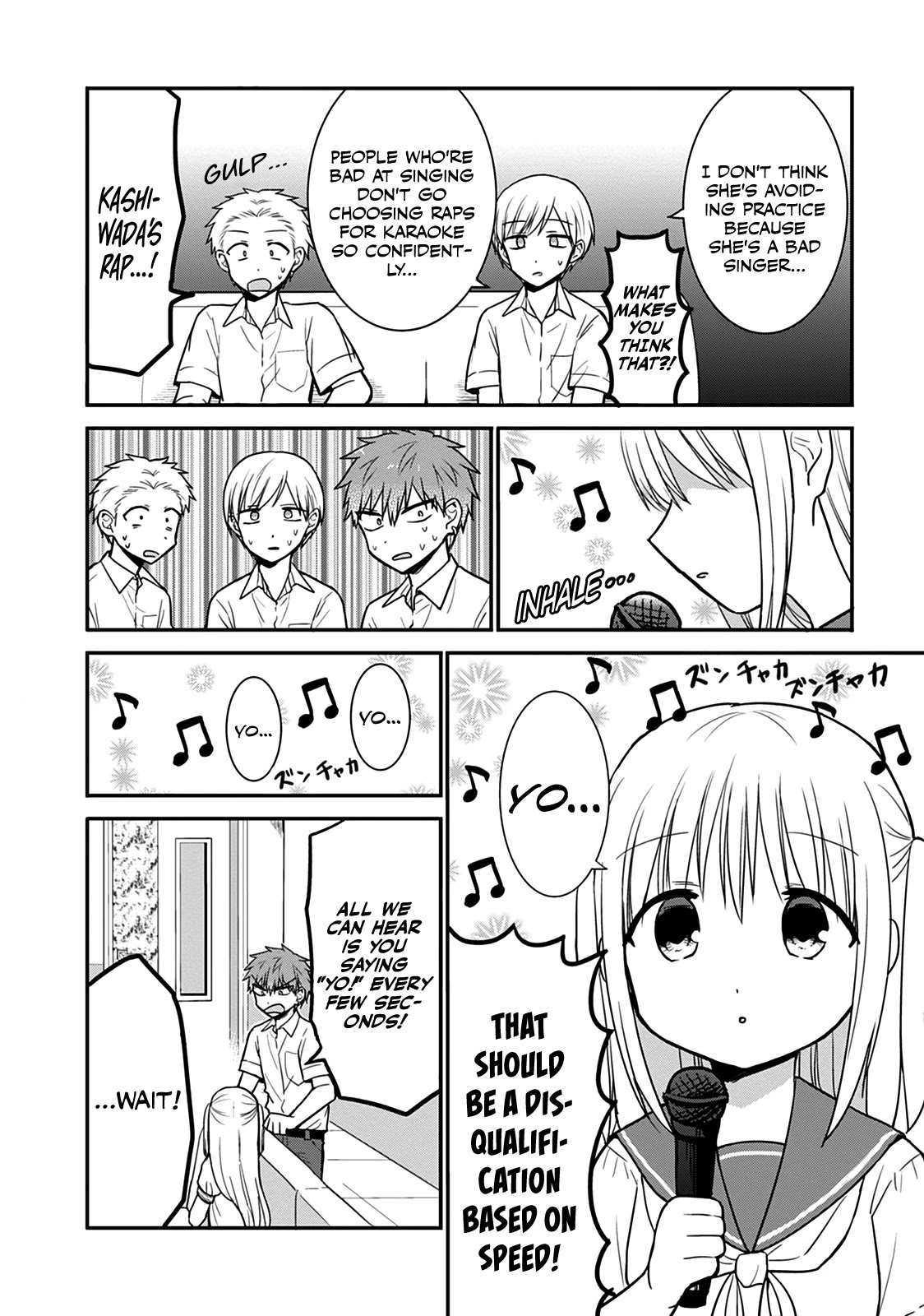 Expressionless Face Girl and Emotional Face Boy Chapter 48 page 7 - Chapter 48: Kashiwada-san and the Chorus Competition
