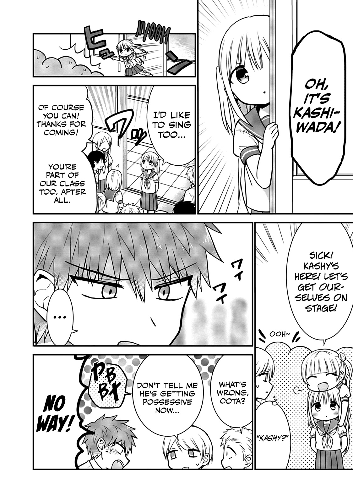 Expressionless Face Girl and Emotional Face Boy Chapter 49 page 5 - Chapter 49: Kashiwada-san and Oota-kun's Memories