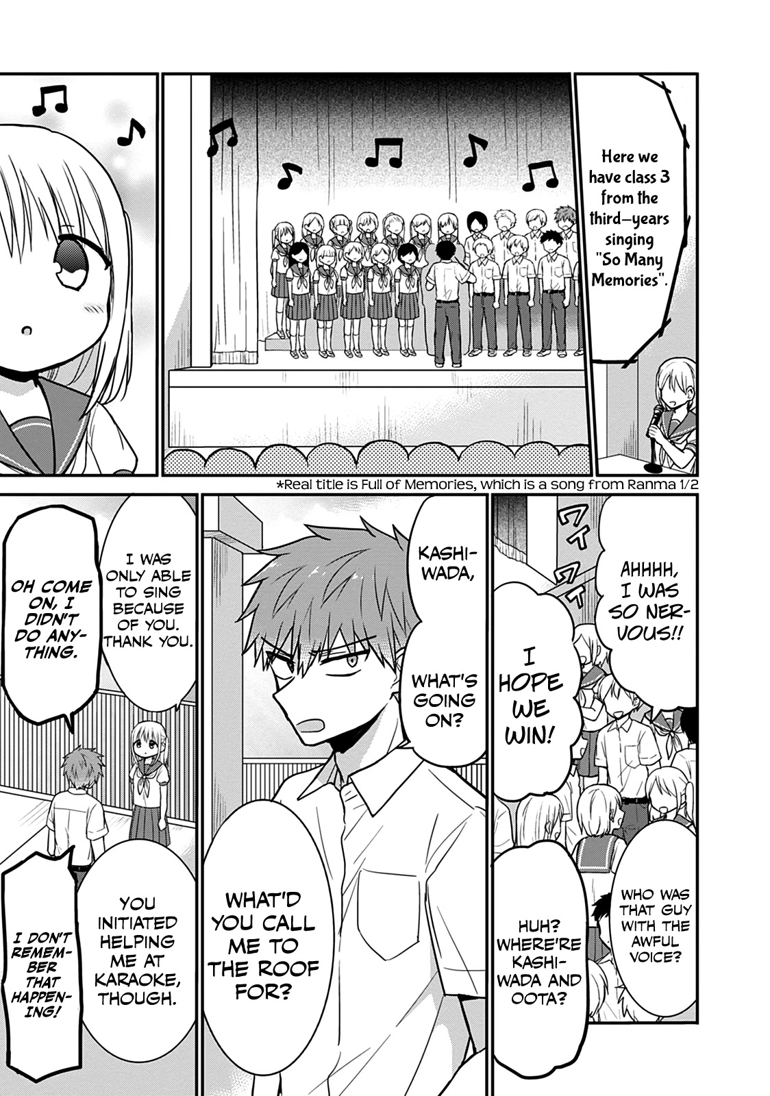 Expressionless Face Girl and Emotional Face Boy Chapter 49 page 6 - Chapter 49: Kashiwada-san and Oota-kun's Memories