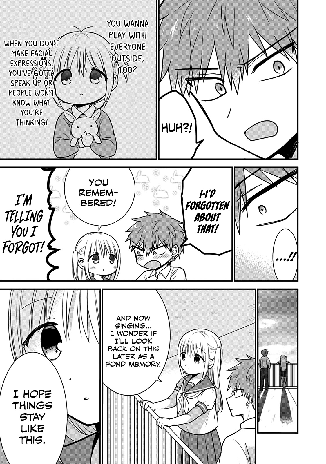 Expressionless Face Girl and Emotional Face Boy Chapter 49 page 8 - Chapter 49: Kashiwada-san and Oota-kun's Memories