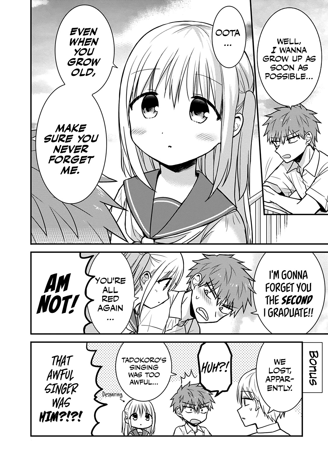 Expressionless Face Girl and Emotional Face Boy Chapter 49 page 9 - Chapter 49: Kashiwada-san and Oota-kun's Memories