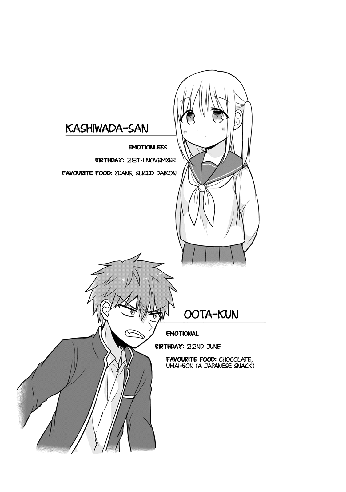 Expressionless Face Girl and Emotional Face Boy Chapter 5 page 11 - Chapter 5: Tabuchi-san's Secret