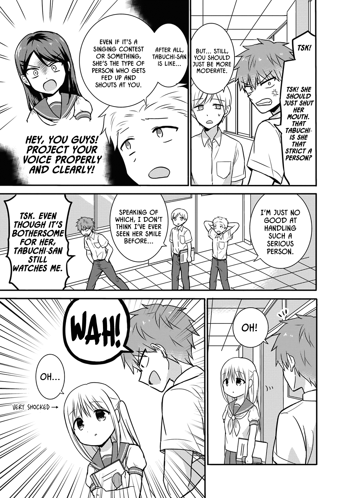 Expressionless Face Girl and Emotional Face Boy Chapter 5 page 3 - Chapter 5: Tabuchi-san's Secret