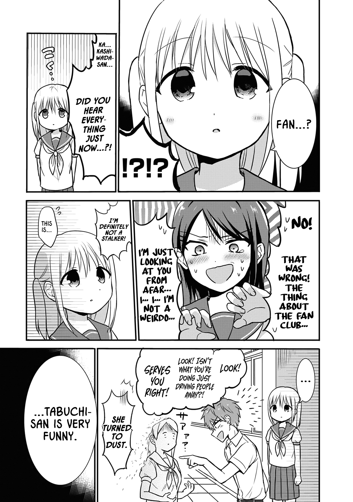 Expressionless Face Girl and Emotional Face Boy Chapter 5 page 9 - Chapter 5: Tabuchi-san's Secret