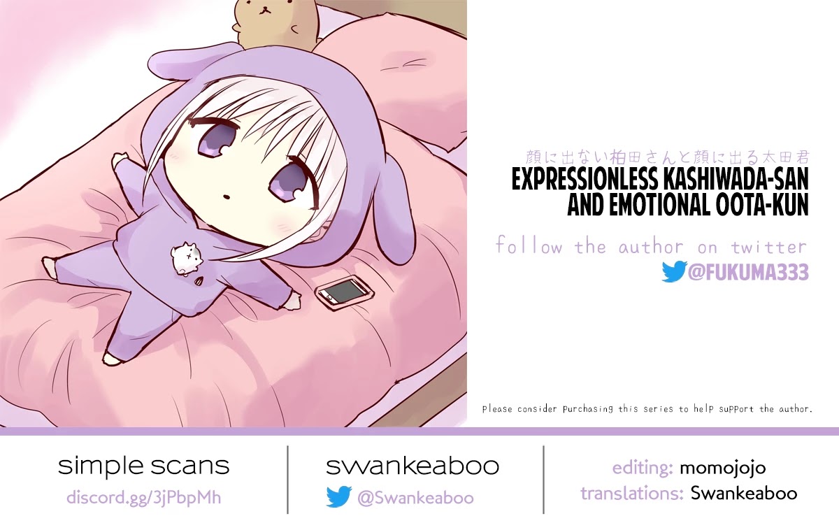 Expressionless Face Girl and Emotional Face Boy Chapter 50.5 page 16 - Chapter 50.5: Kashiwada-san Shrinks