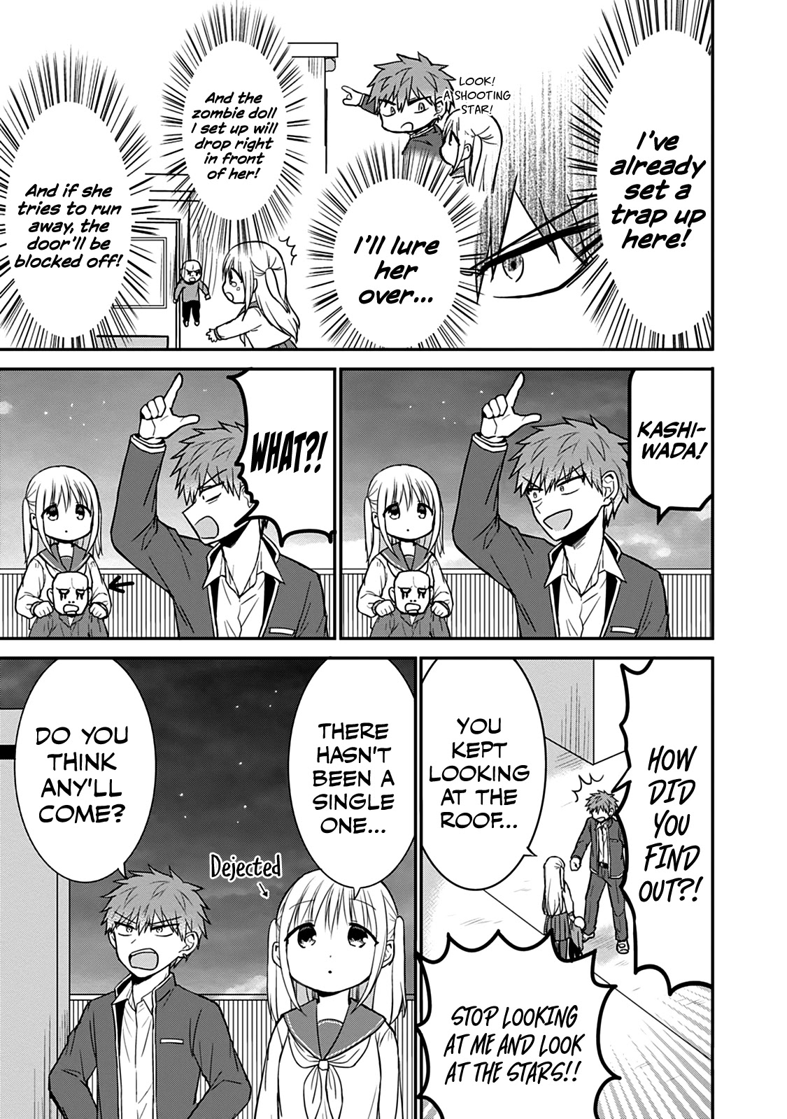 Expressionless Face Girl and Emotional Face Boy Chapter 50 page 6 - Chapter 50: Kashiwada-san and the Meteor Shower