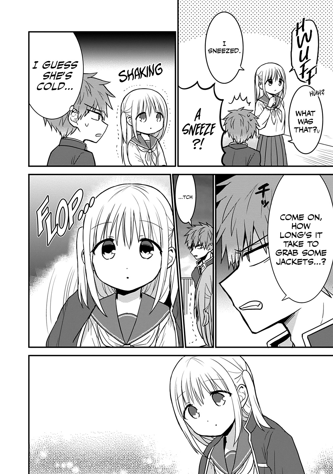 Expressionless Face Girl and Emotional Face Boy Chapter 50 page 7 - Chapter 50: Kashiwada-san and the Meteor Shower