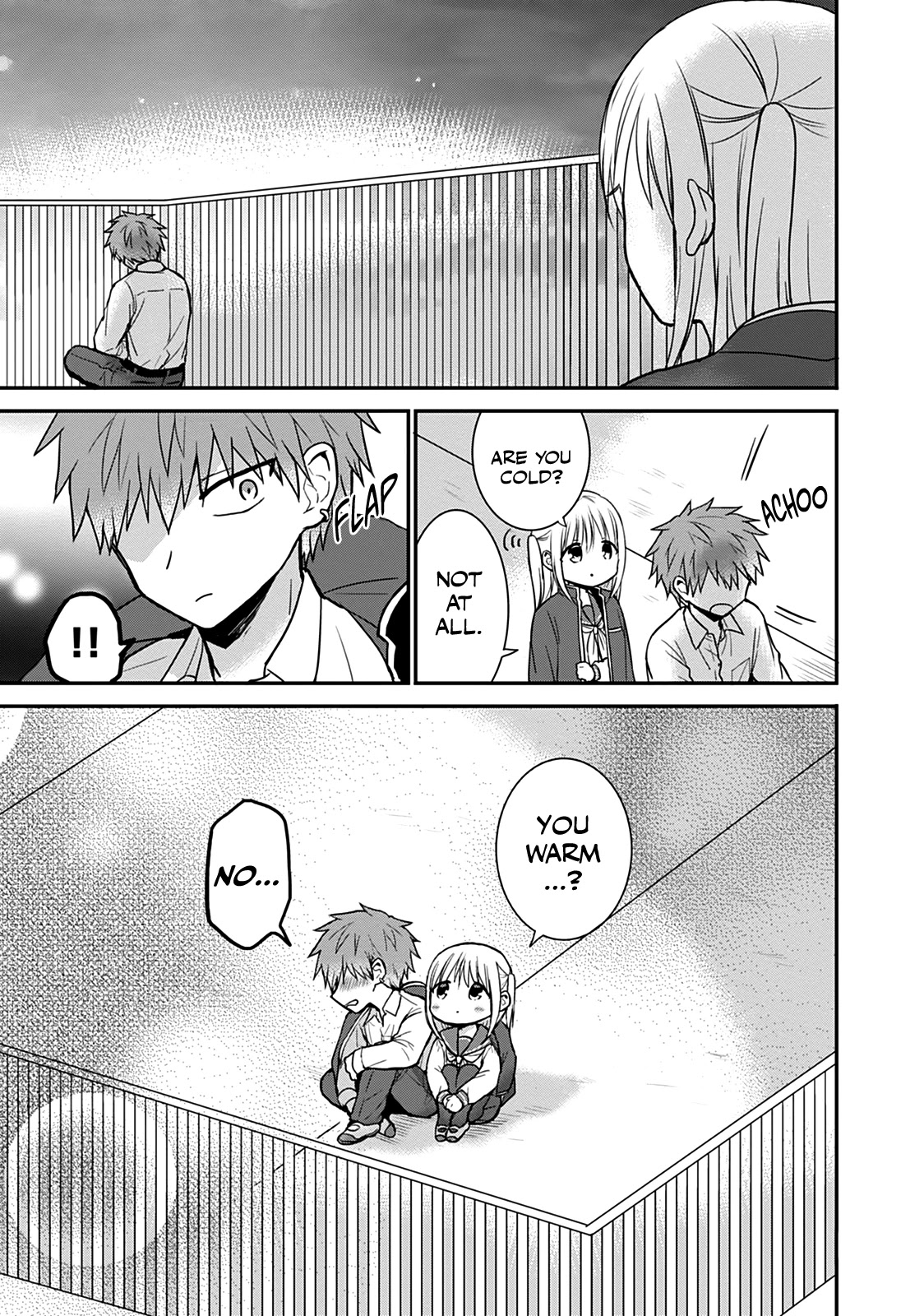 Expressionless Face Girl and Emotional Face Boy Chapter 50 page 8 - Chapter 50: Kashiwada-san and the Meteor Shower