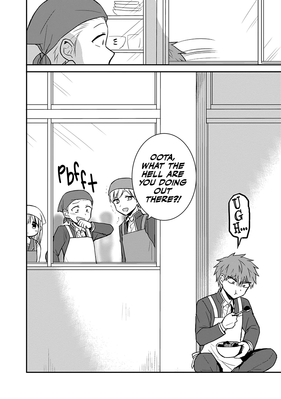 Expressionless Face Girl and Emotional Face Boy Chapter 51 page 11 - Chapter 51: Kashiwada-san and Oota-kun in Cooking Class