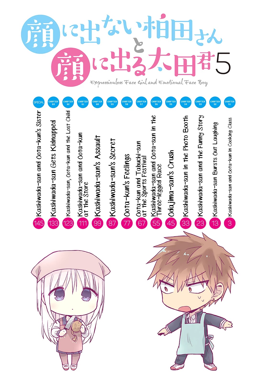 Expressionless Face Girl and Emotional Face Boy Chapter 51 page 3 - Chapter 51: Kashiwada-san and Oota-kun in Cooking Class