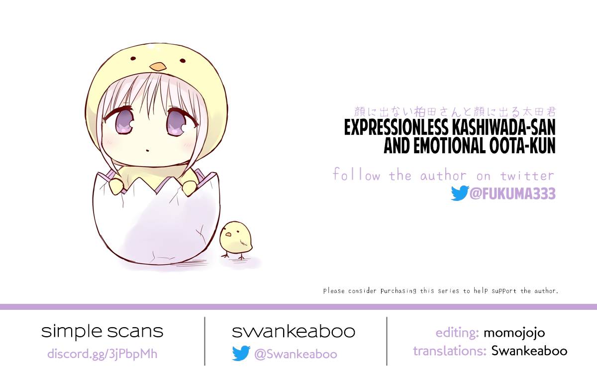 Expressionless Face Girl and Emotional Face Boy Chapter 52 page 11 - Chapter 52: Kashiwada-san Bursts Out Laughing