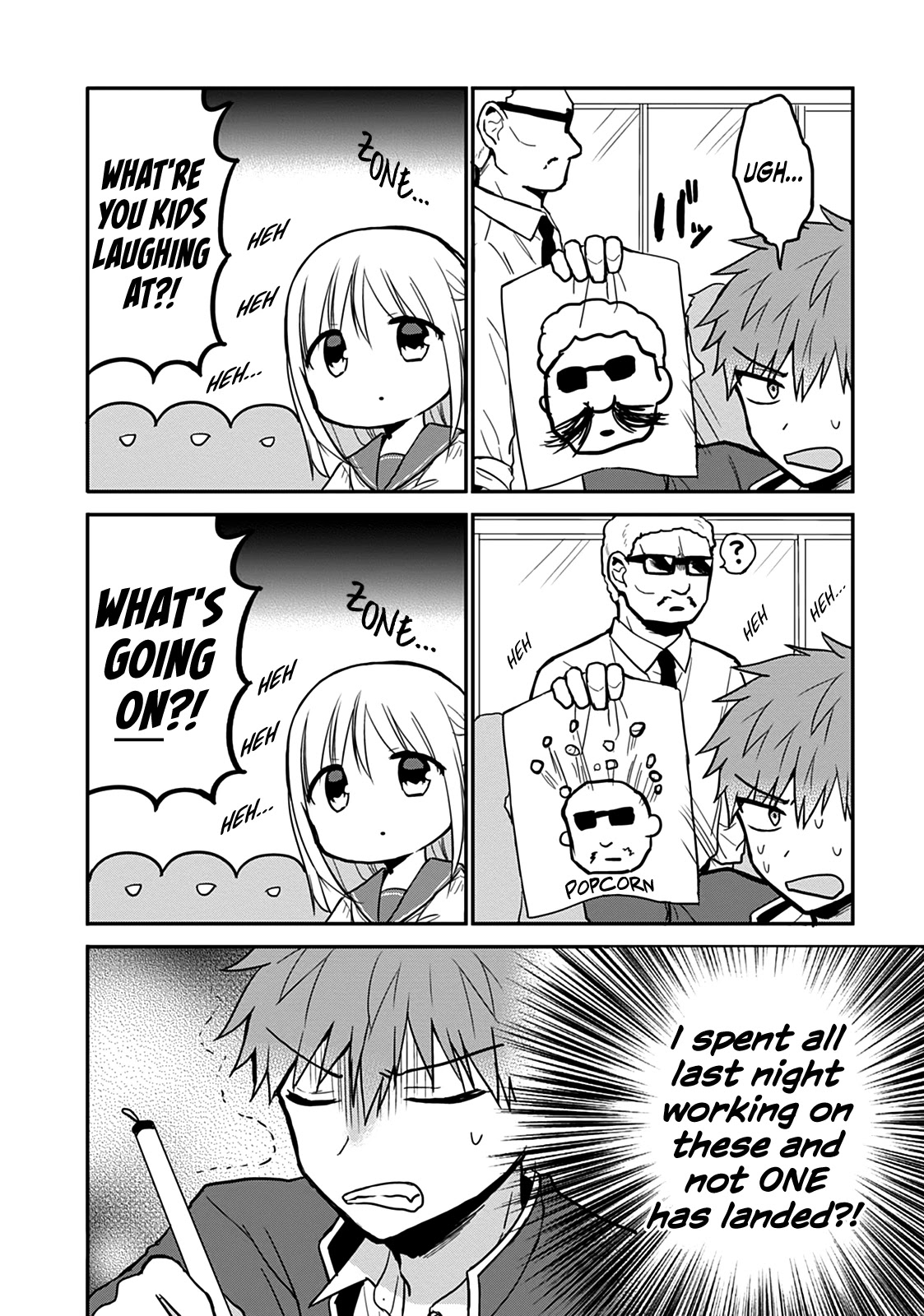 Expressionless Face Girl and Emotional Face Boy Chapter 52 page 4 - Chapter 52: Kashiwada-san Bursts Out Laughing