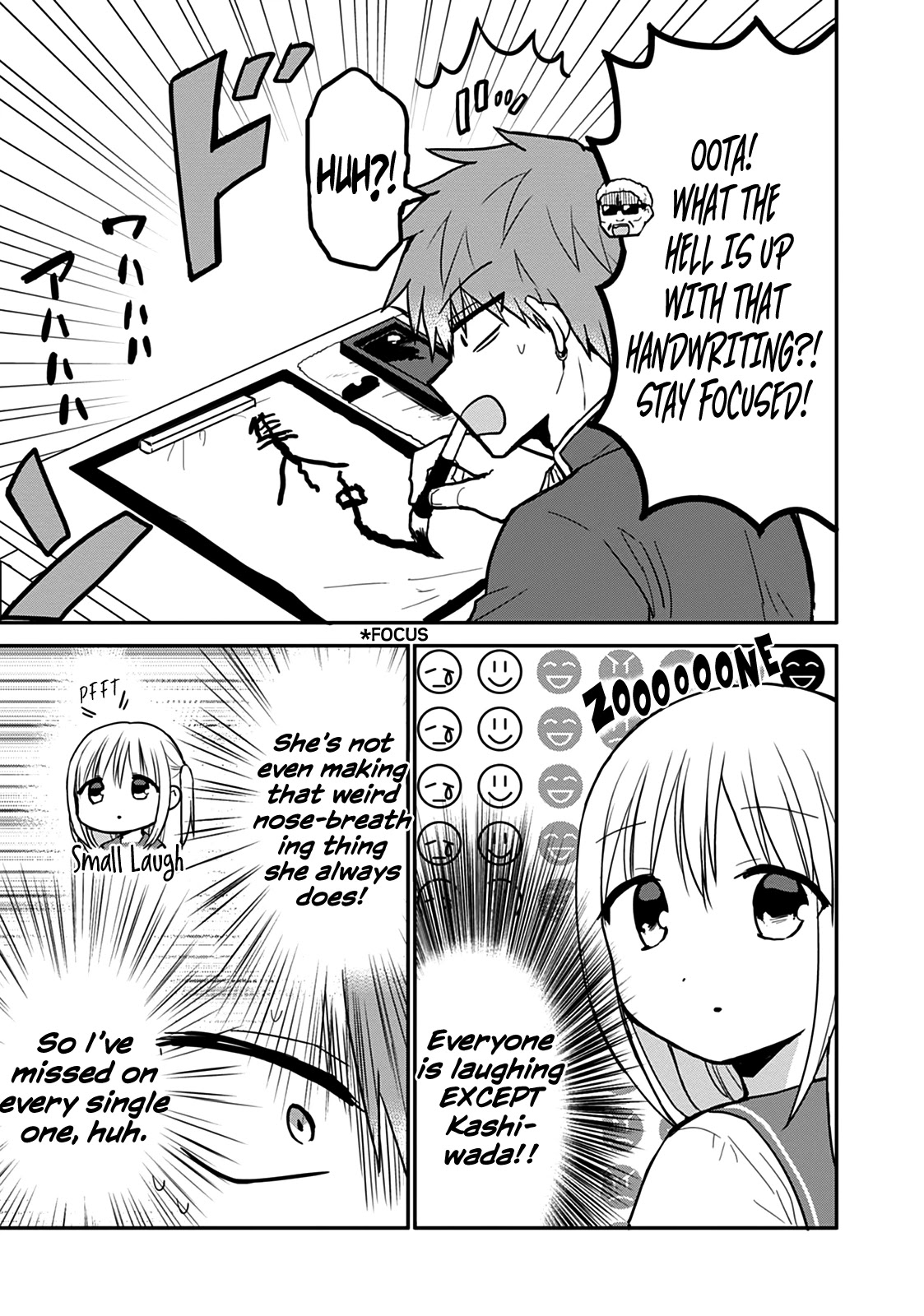 Expressionless Face Girl and Emotional Face Boy Chapter 52 page 5 - Chapter 52: Kashiwada-san Bursts Out Laughing