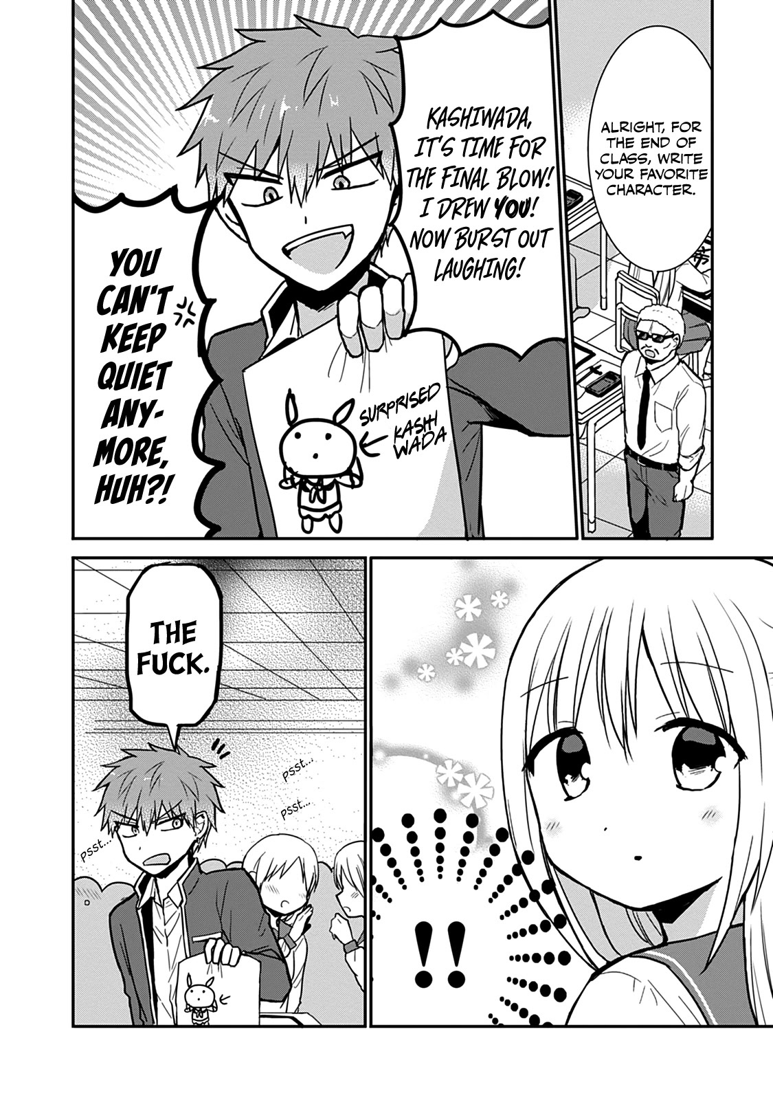 Expressionless Face Girl and Emotional Face Boy Chapter 52 page 6 - Chapter 52: Kashiwada-san Bursts Out Laughing