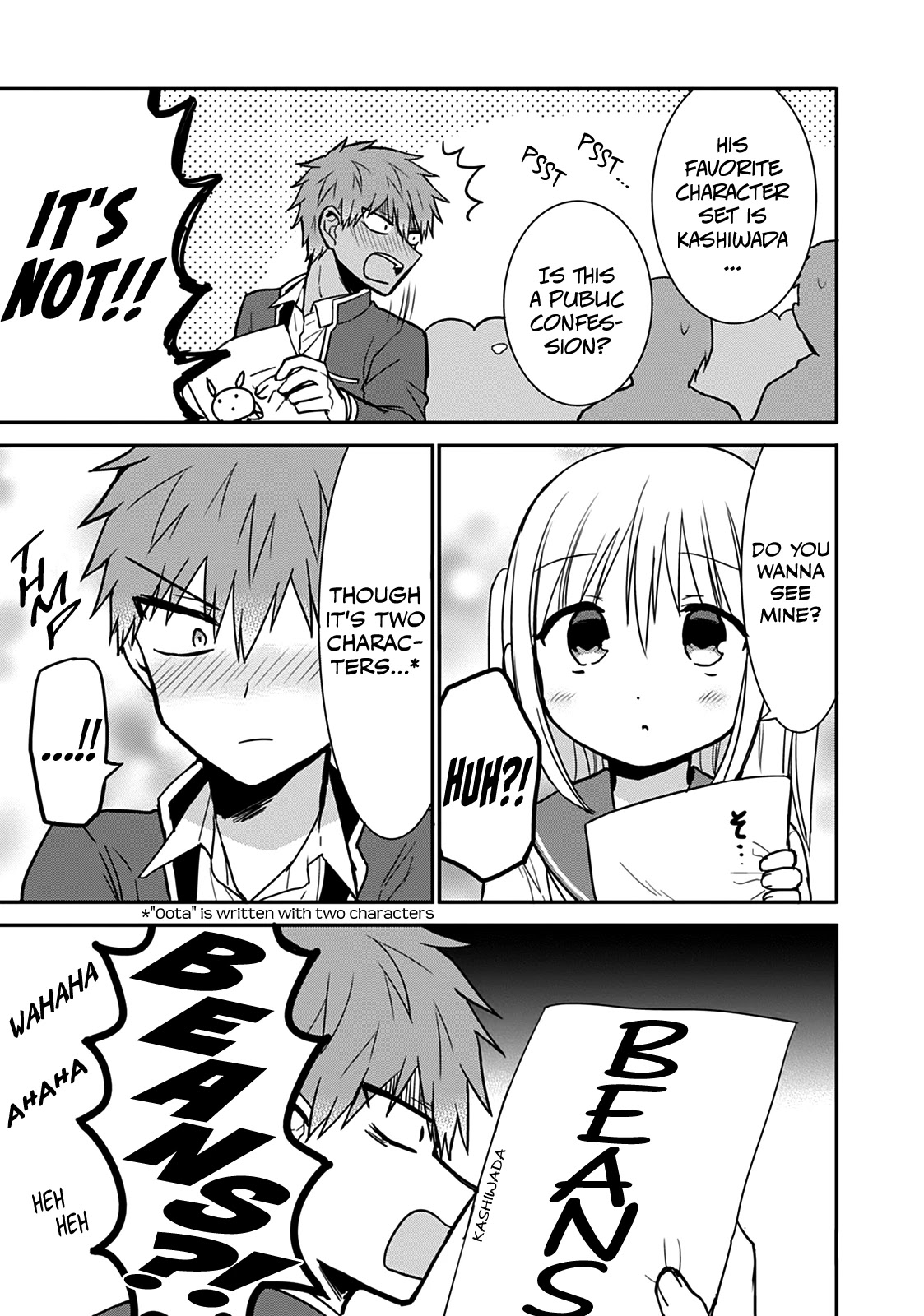 Expressionless Face Girl and Emotional Face Boy Chapter 52 page 7 - Chapter 52: Kashiwada-san Bursts Out Laughing