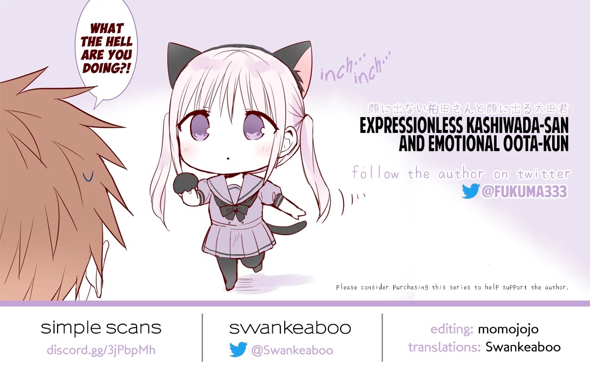 Expressionless Face Girl and Emotional Face Boy Chapter 53 page 11 - Chapter 53: Kashiwada-san and the Funny Story