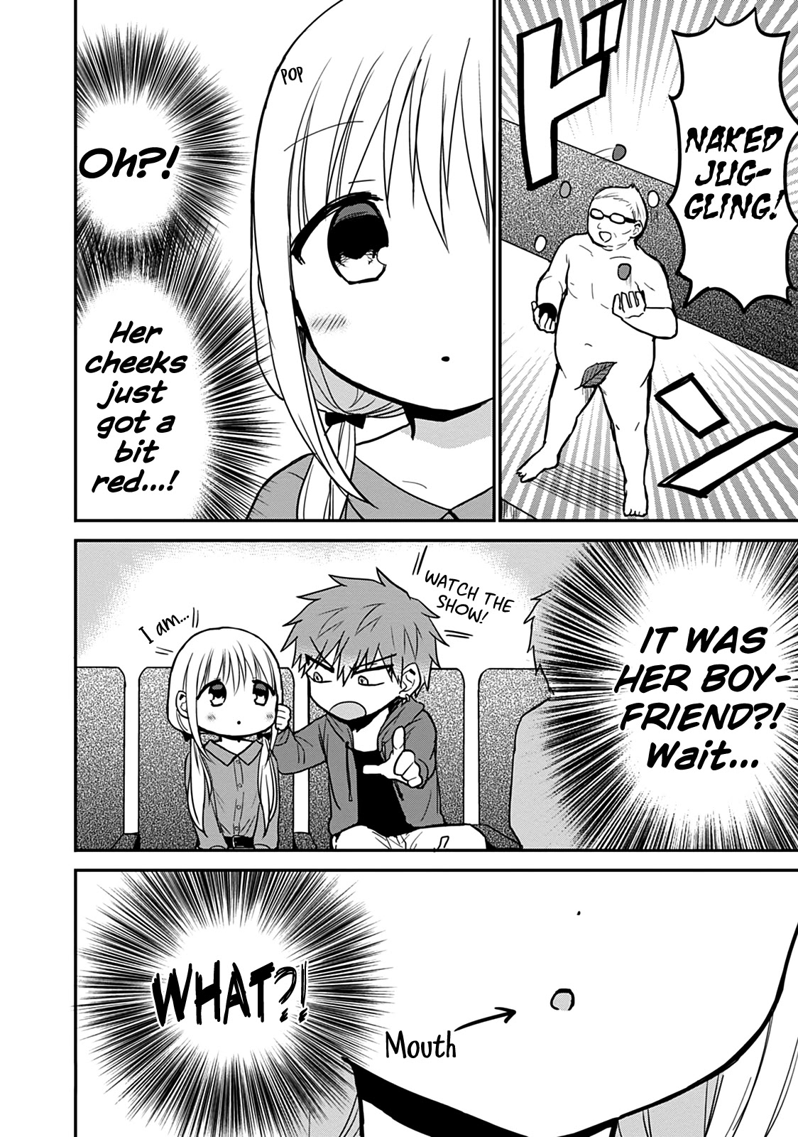 Expressionless Face Girl and Emotional Face Boy Chapter 53 page 6 - Chapter 53: Kashiwada-san and the Funny Story