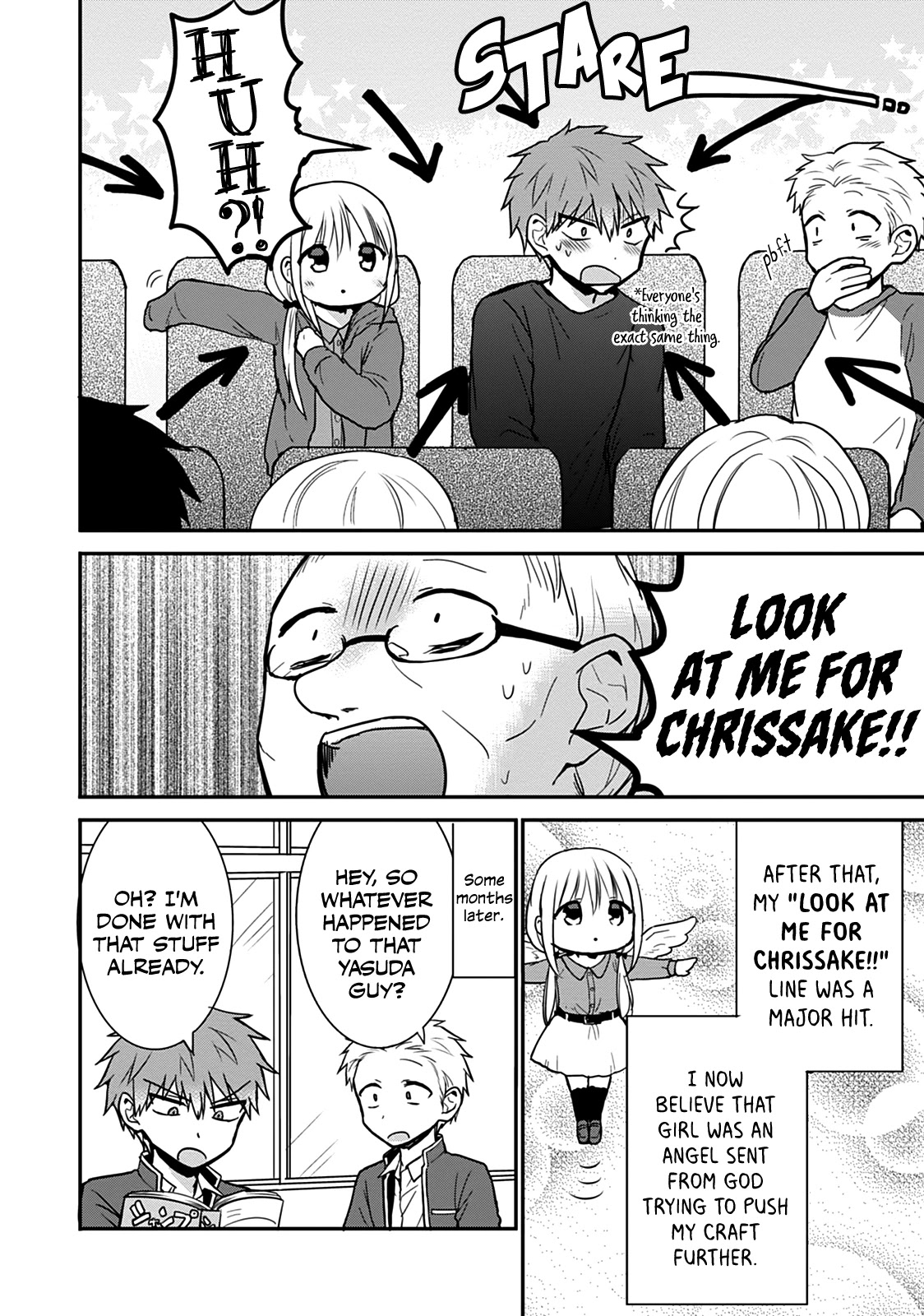 Expressionless Face Girl and Emotional Face Boy Chapter 53 page 8 - Chapter 53: Kashiwada-san and the Funny Story