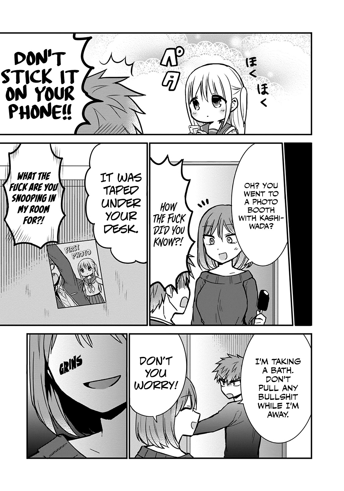 Expressionless Face Girl and Emotional Face Boy Chapter 54 page 9 - Chapter 54