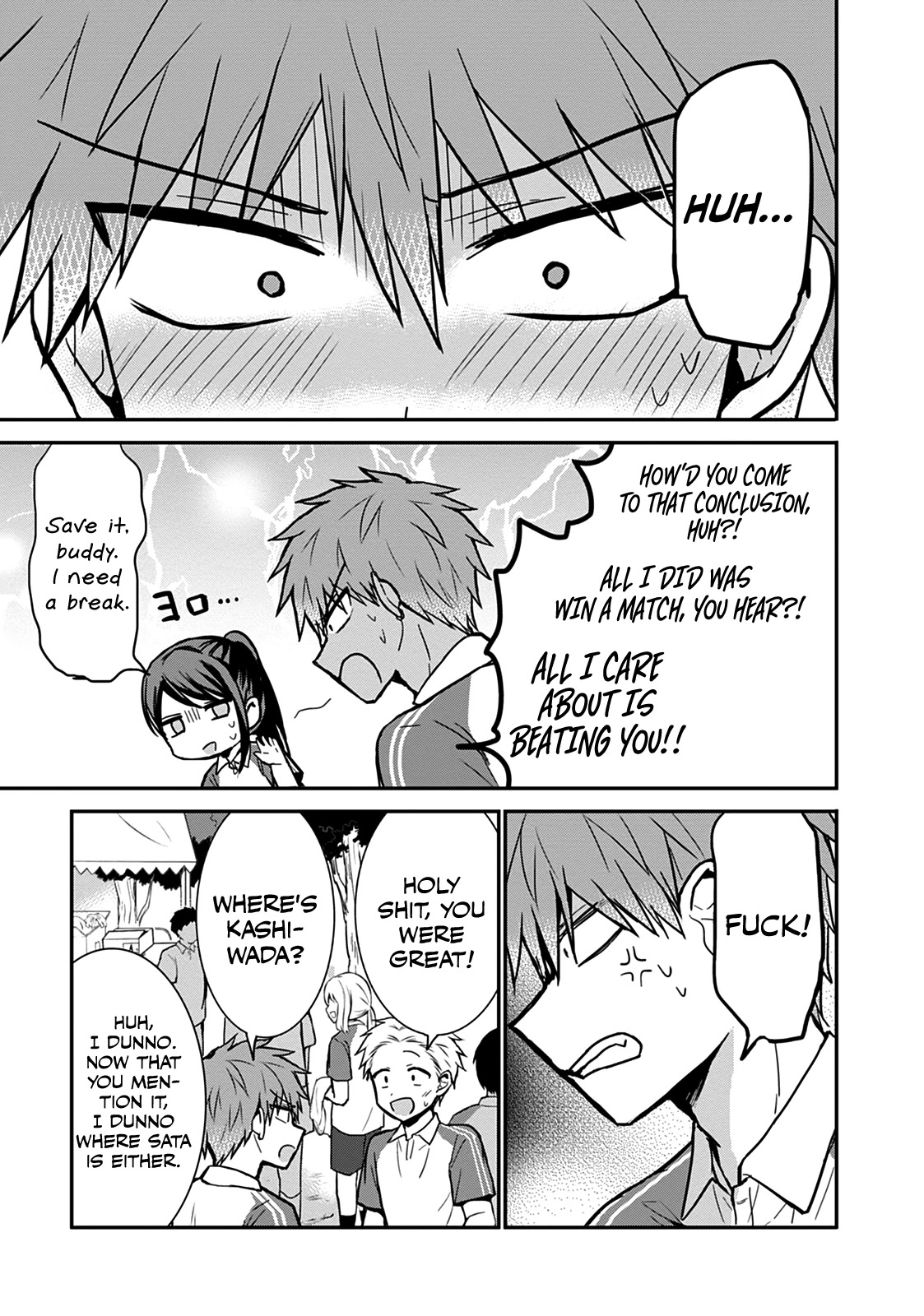 Expressionless Face Girl and Emotional Face Boy Chapter 58 page 9 - Chapter 58: Oota-kun's Feelings