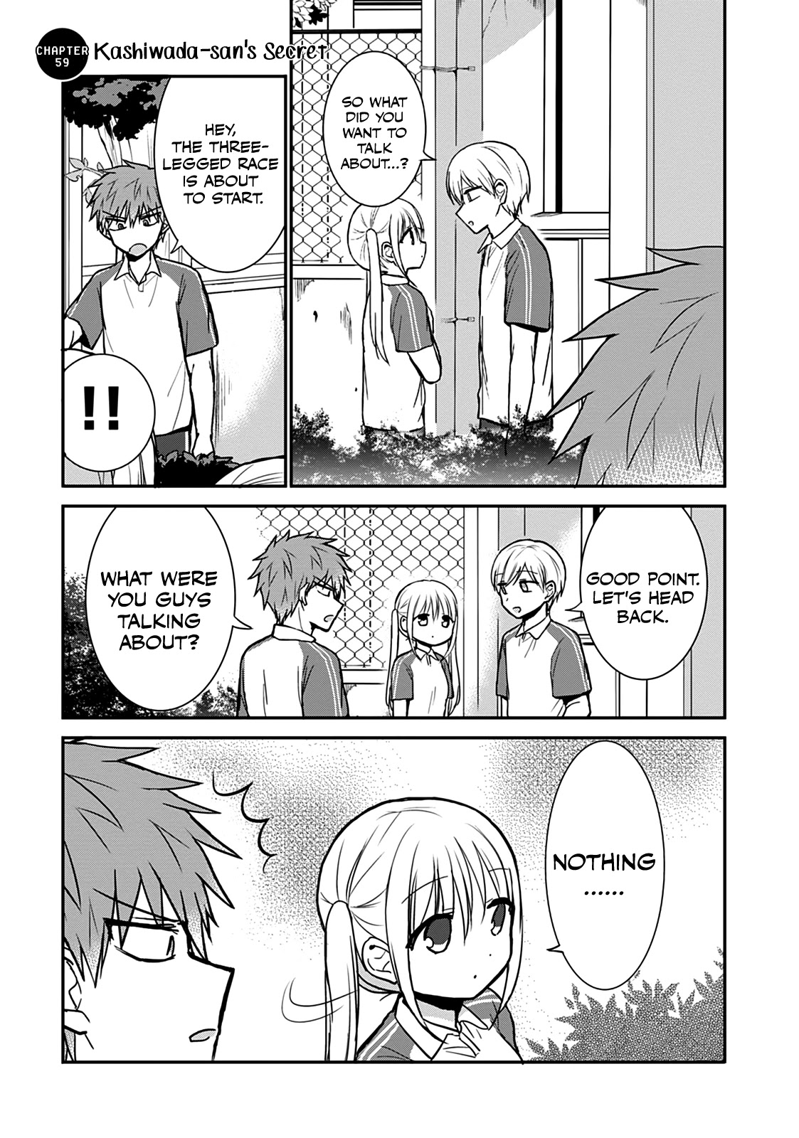 Expressionless Face Girl and Emotional Face Boy Chapter 59 page 1 - Chapter 59: Kashiwada-san's Secret