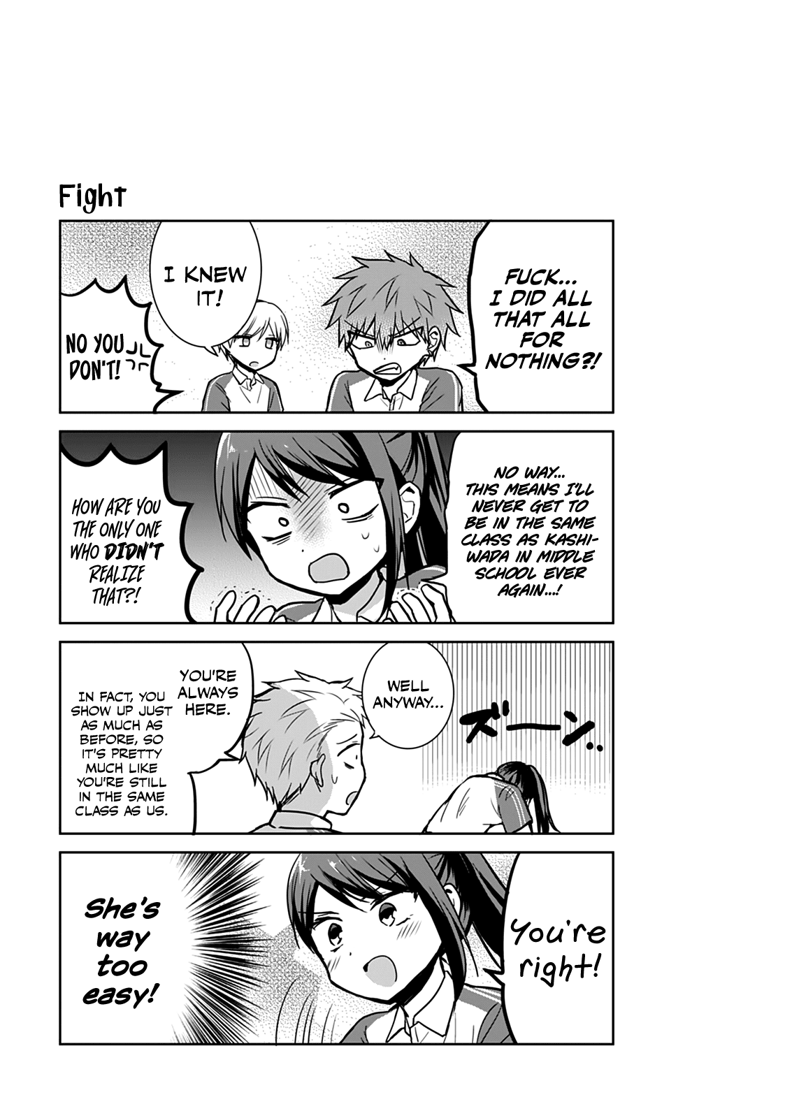 Expressionless Face Girl and Emotional Face Boy Chapter 59 page 11 - Chapter 59: Kashiwada-san's Secret