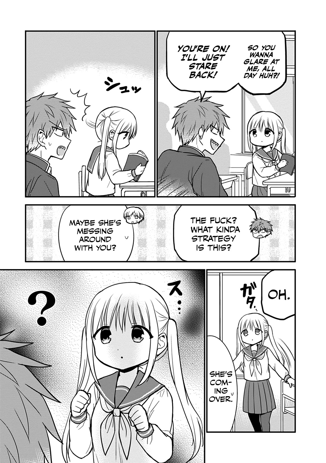 Expressionless Face Girl and Emotional Face Boy Chapter 60 page 3 - Chapter 60: Kashiwada-san's Assault